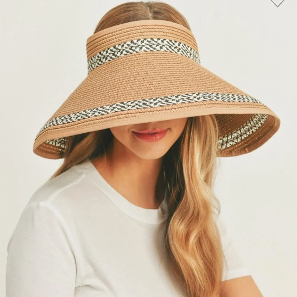 The Perfect Vacation Hat 👒 Roll Up SunnVisor for Easy packing